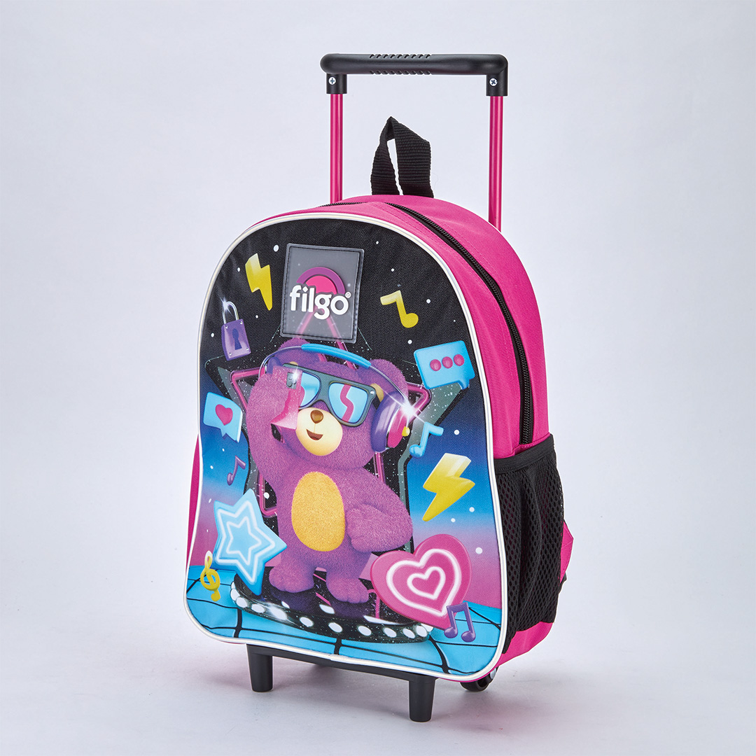  MOCHILA FILGO MINIPAK 12'' CARRO OSITO 8L