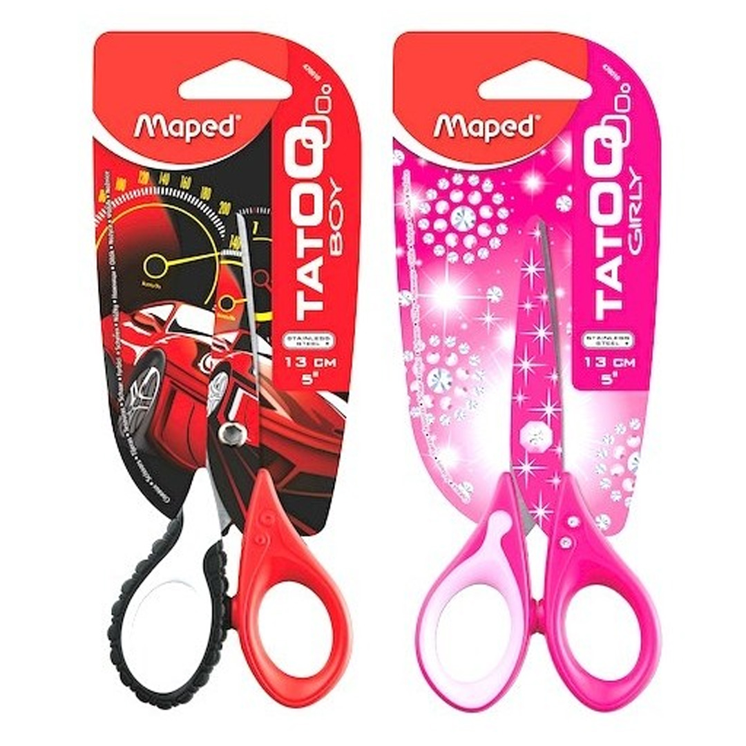  TIJERA MAPED 13CM TATTOO GIRLY PINK TRY ME