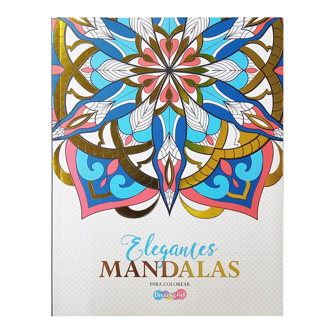  LIBRO PLOW MANDALAS ELEGANTES PARA  COLOREAR