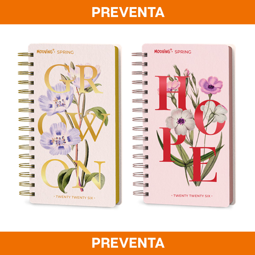  AGENDA MOOVING POCKET ESPIRAL SPRING