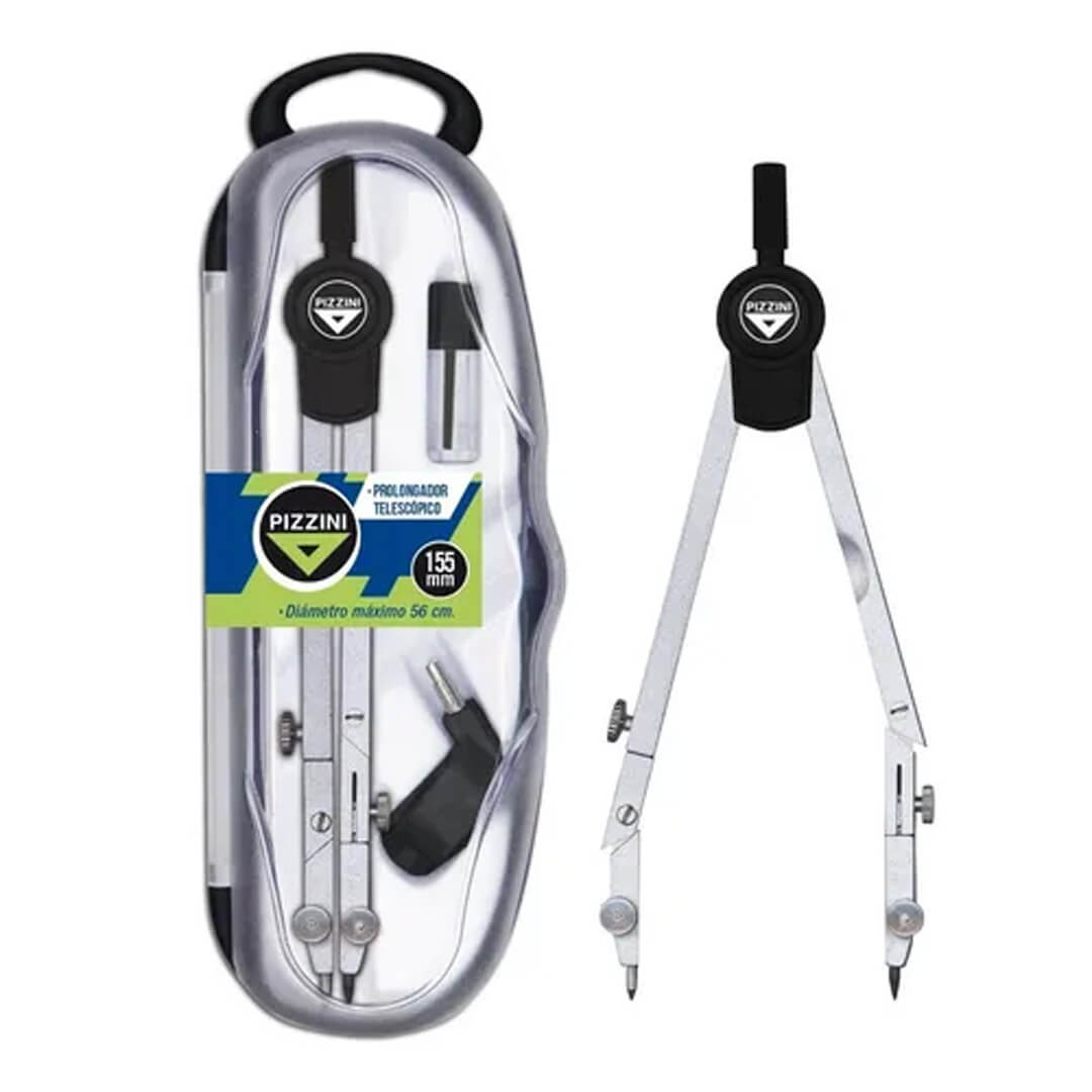  COMPAS PIZZINI TECNICO 155MM DOBLE PUNTA