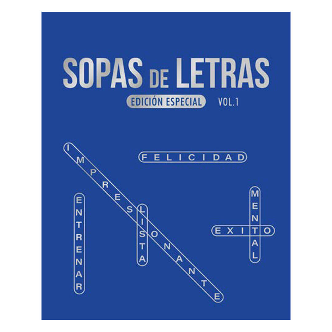  LIBRO PLOW SOPA DE LETRAS EDICION  ESPECIAL VOLUMEN 1