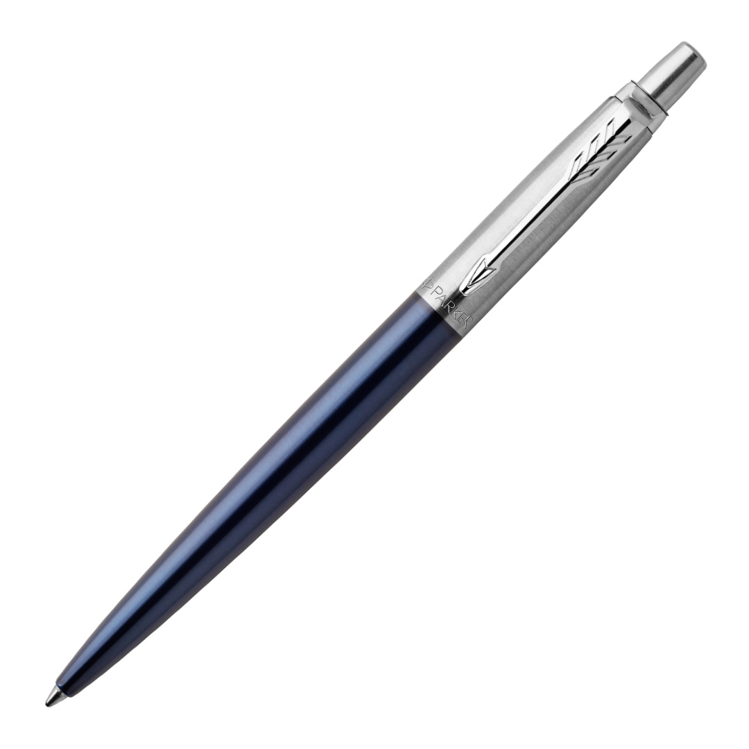  BOLIGRAFO PARKER JOTTER AZUL REAL CLIP;
PLATA