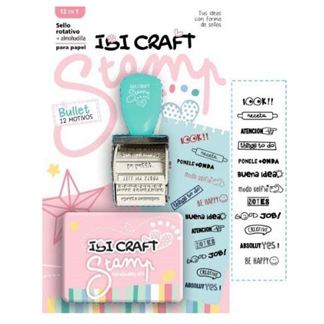  SET SELLO Y ALMOHADILLA IBICRAFT BULLET