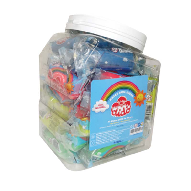  MASA MODELAR DIDO POTE 50GR X40 SURTIDO
