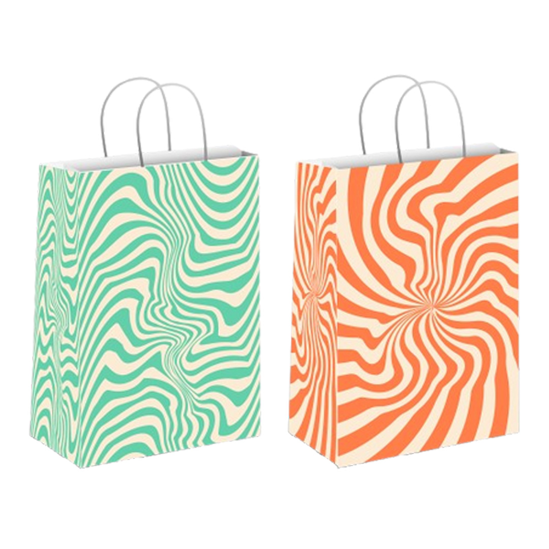  BOLSA PAPEL FANTASIA BRANDPACK 22X10X30 X25 PSICODELICO
