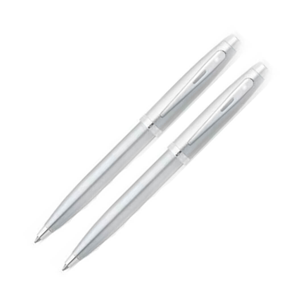  JUEGO SHEAFFER SERIE 100 CROMO BOLIGRAFO  + LAPIZ MECANICO