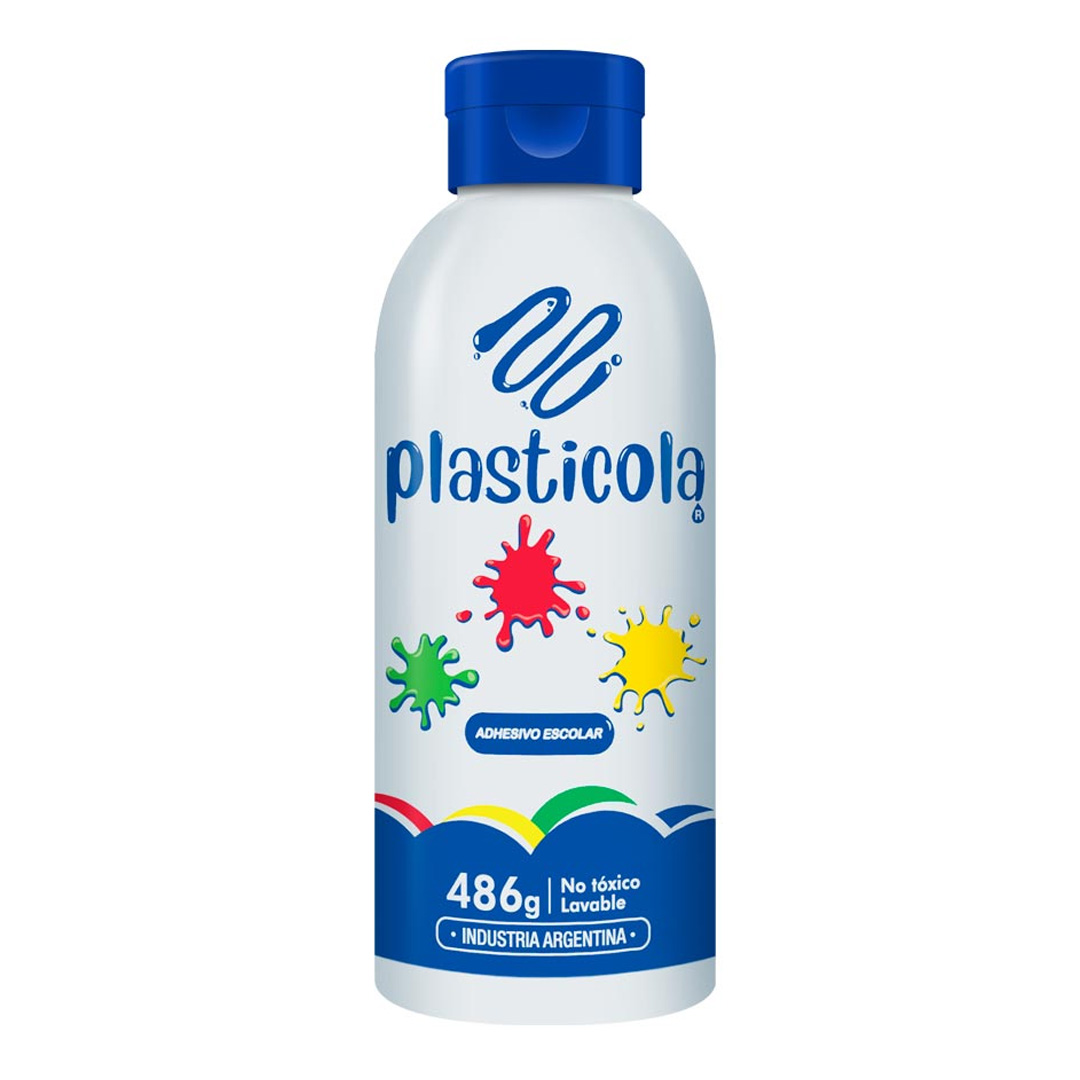  ADHESIVO VINILICO PLASTICOLA 486GR X12