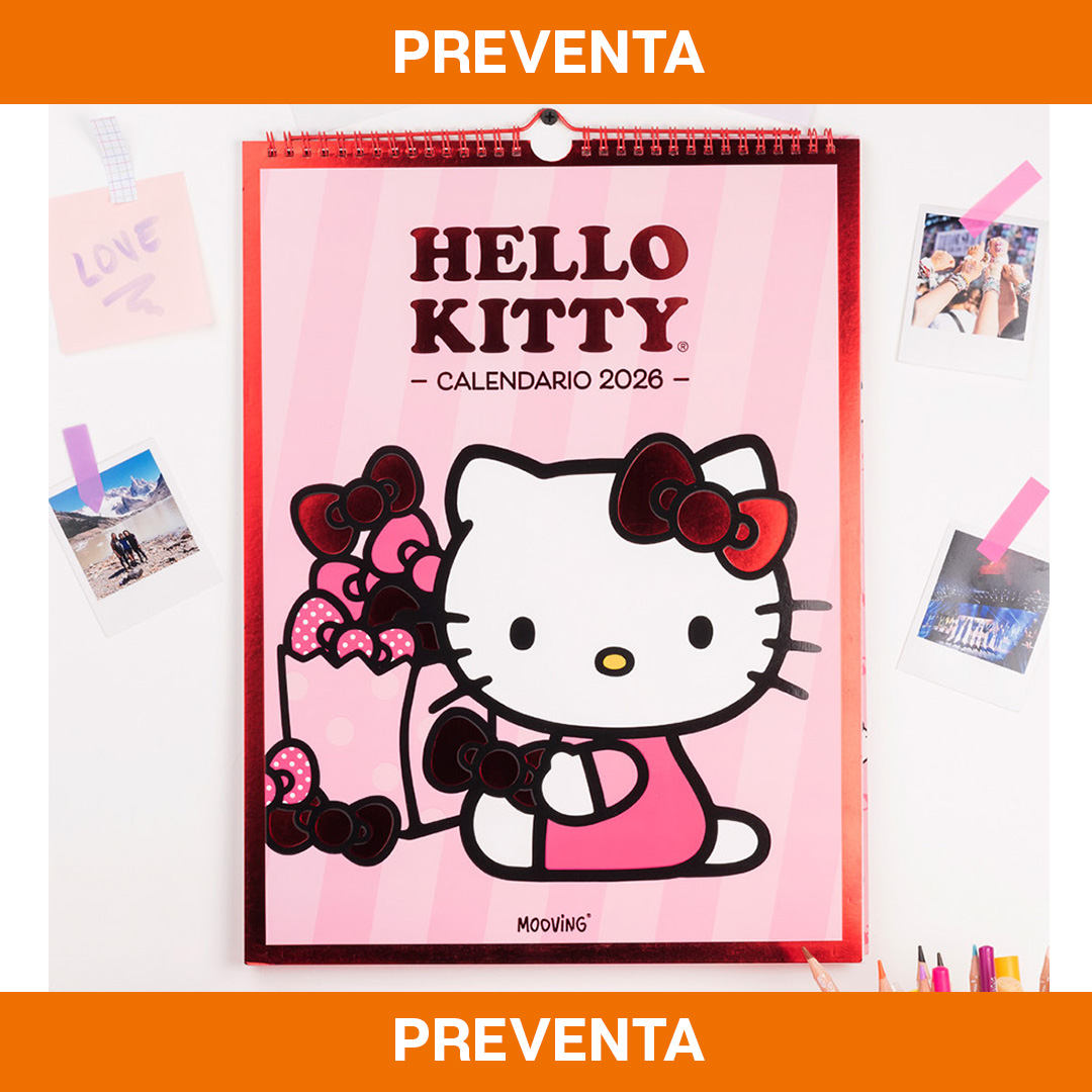  CALENDARIO MOOVING 30X40 HELLO KITTY