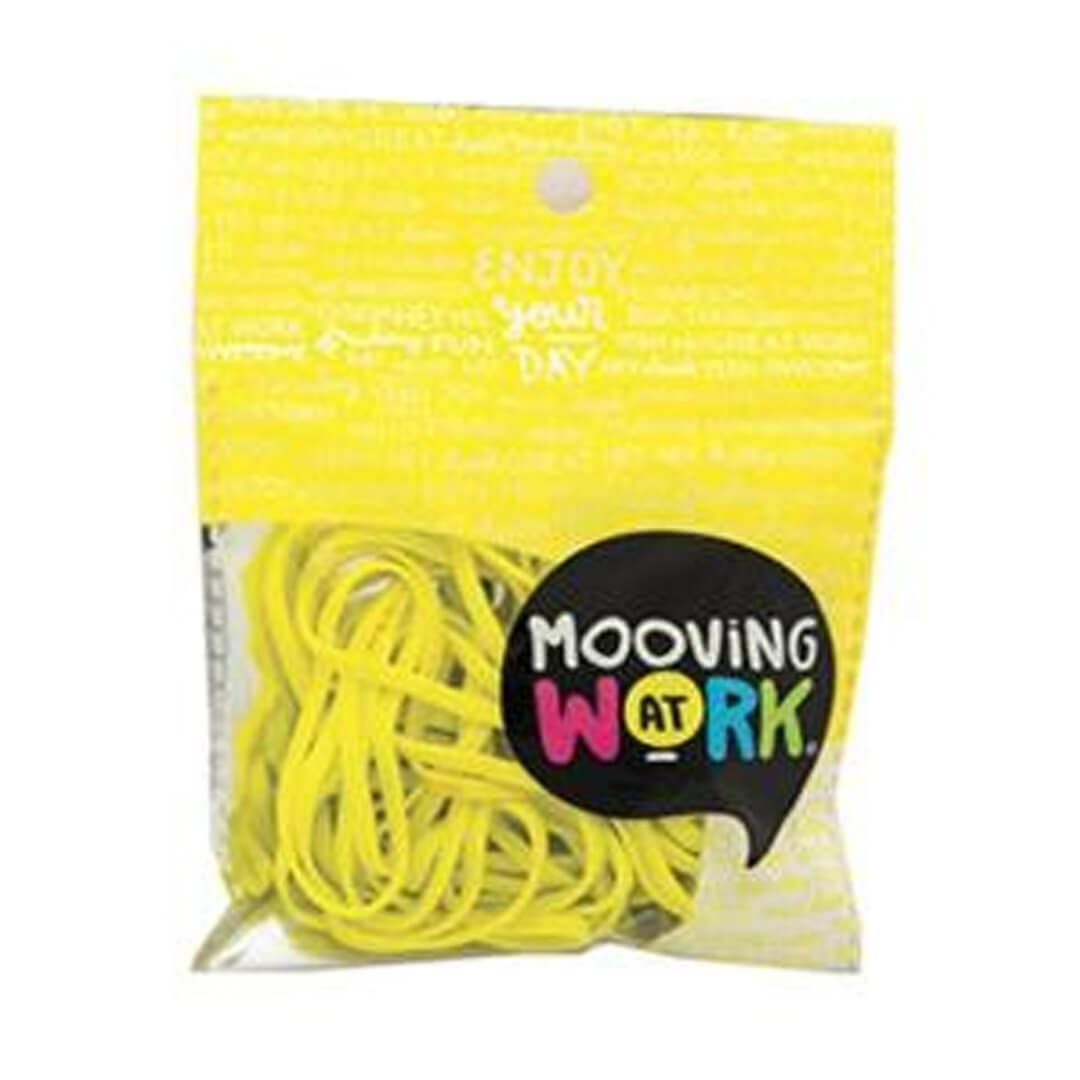  BANDA ELASTICA MOOVING INDIVUAL AMARILLO  FLUO 16 GRAMOS