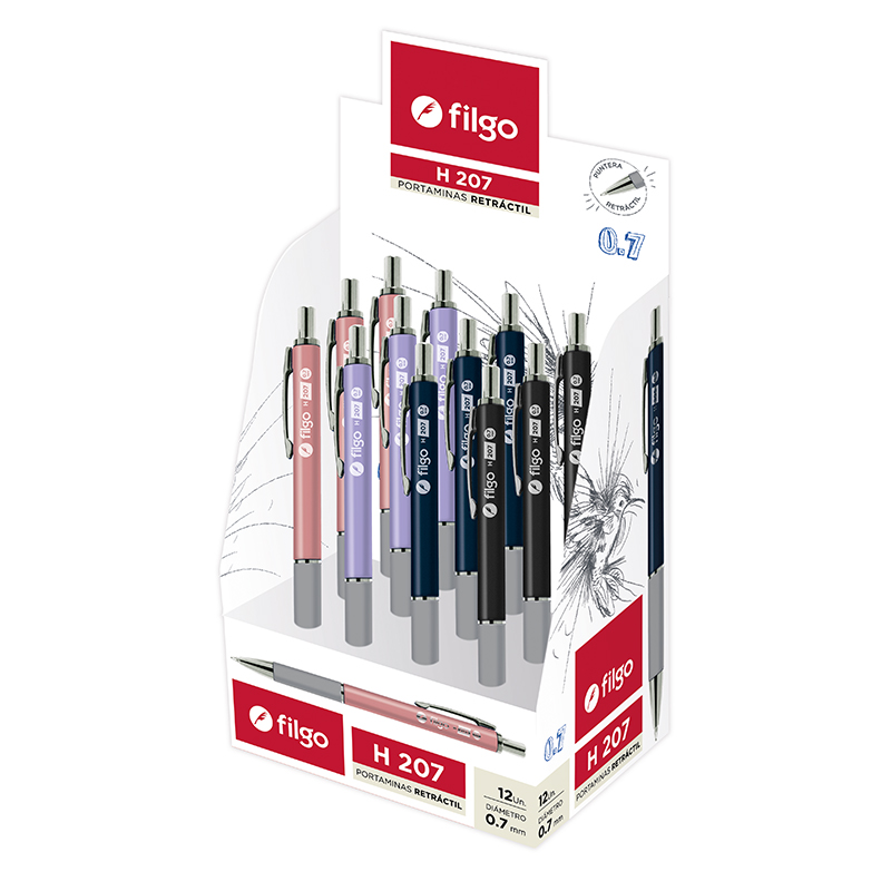  LAPIZ MECANICO FILGO H207 0.7 X12