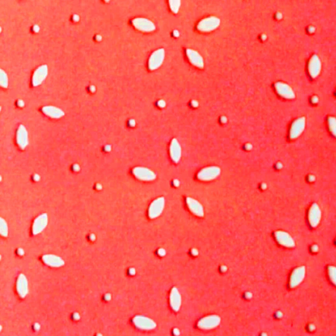  GOMA EVA CALADA ASB FLOR 2 40X60 X10  ROJO