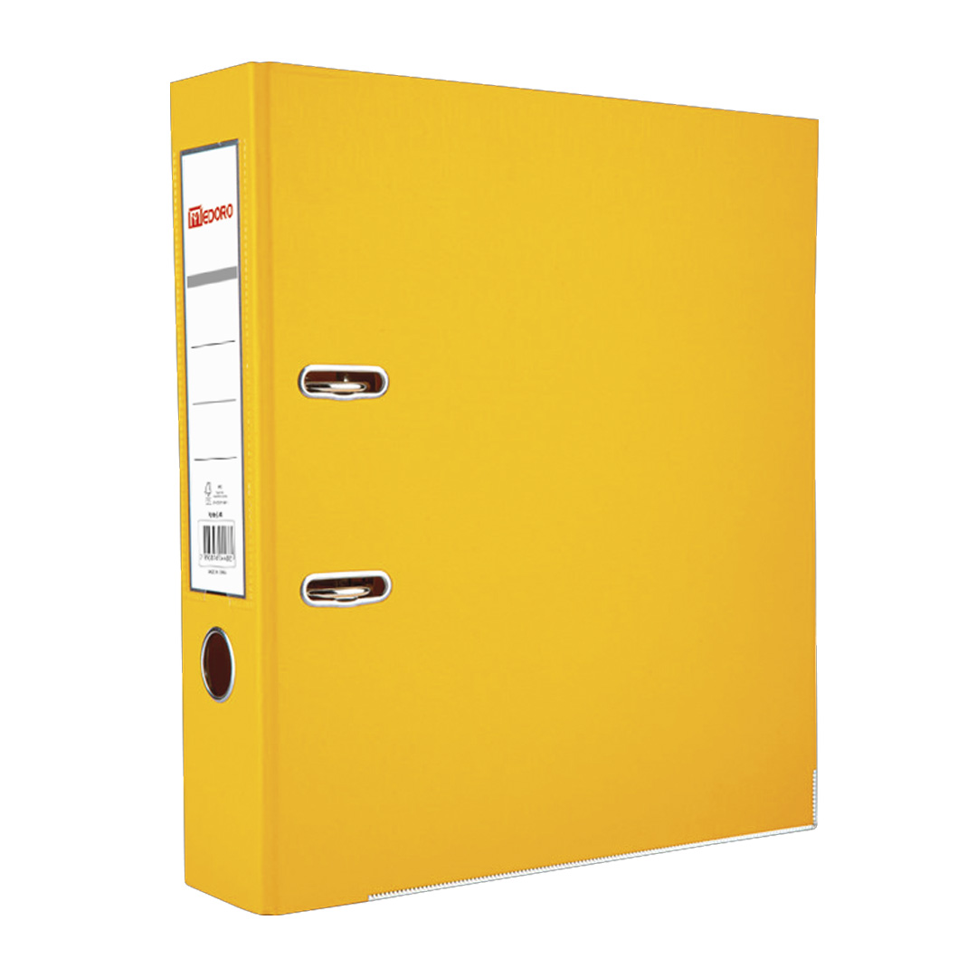  BIBLIORATO A4 MEDORO PLASTICO PALANCAALTA AMARILLO
