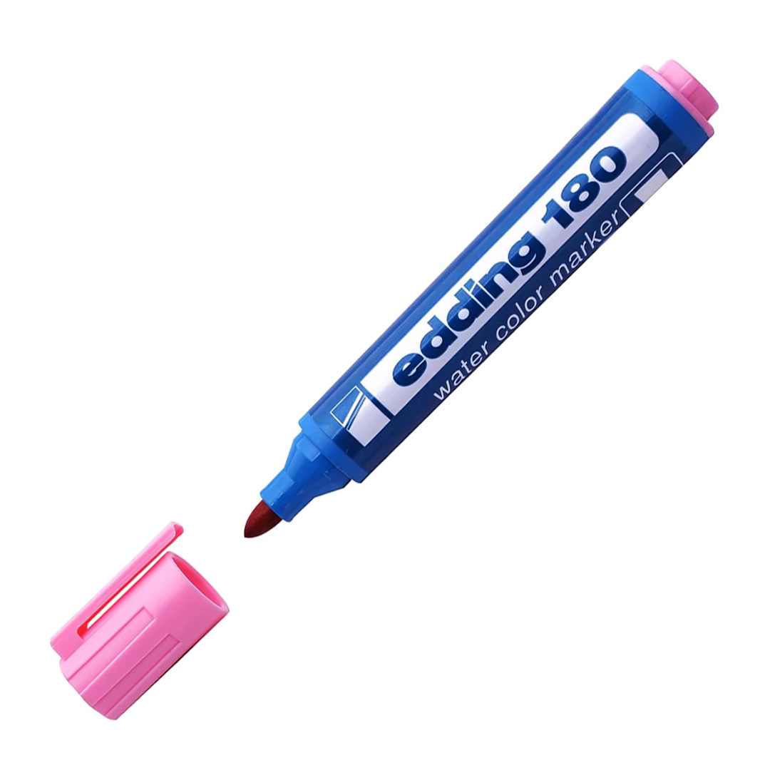  MARCADOR EDDING AL AGUA PUNTA REDONDAE-180 ROSA X10