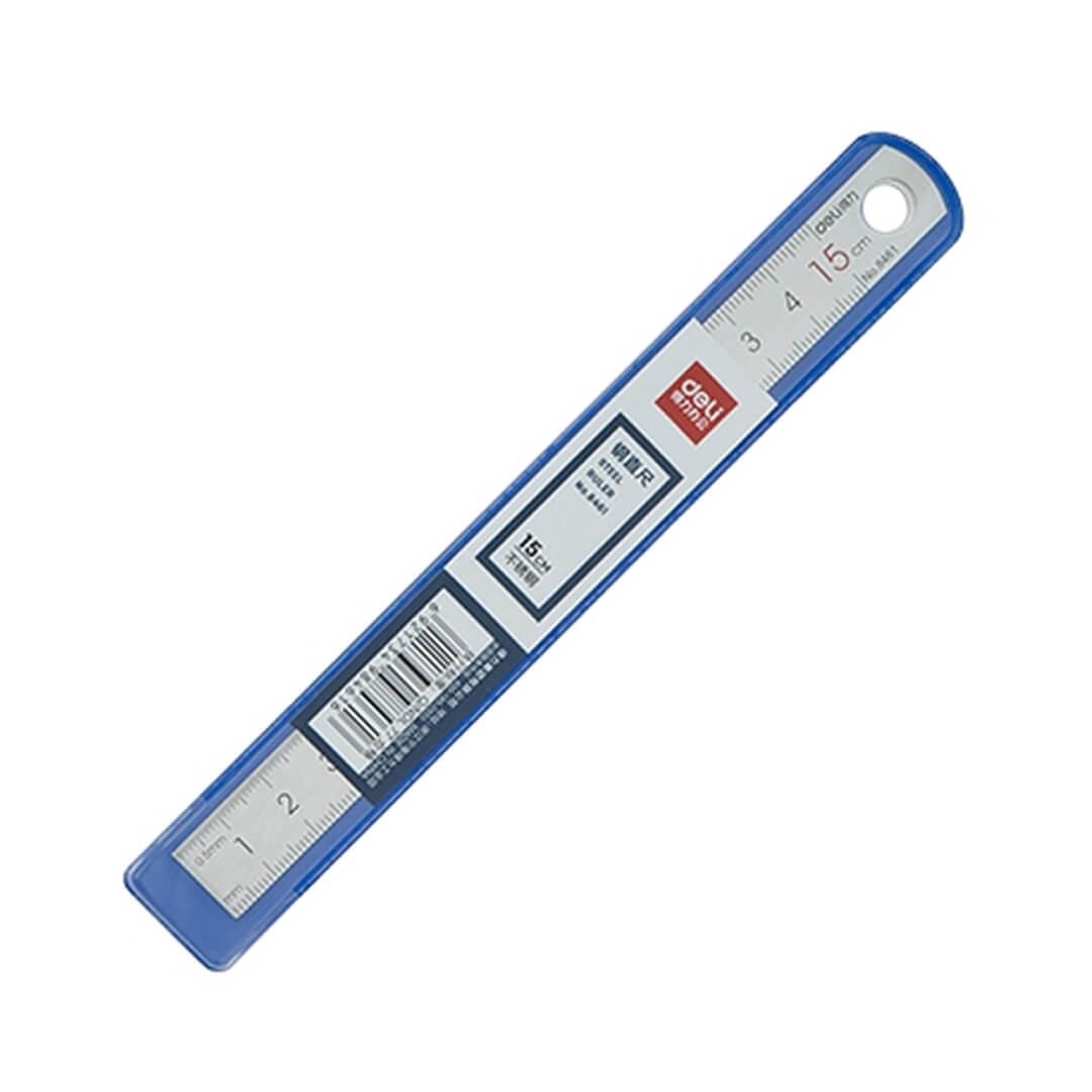  REGLA 15CM METAL DELI