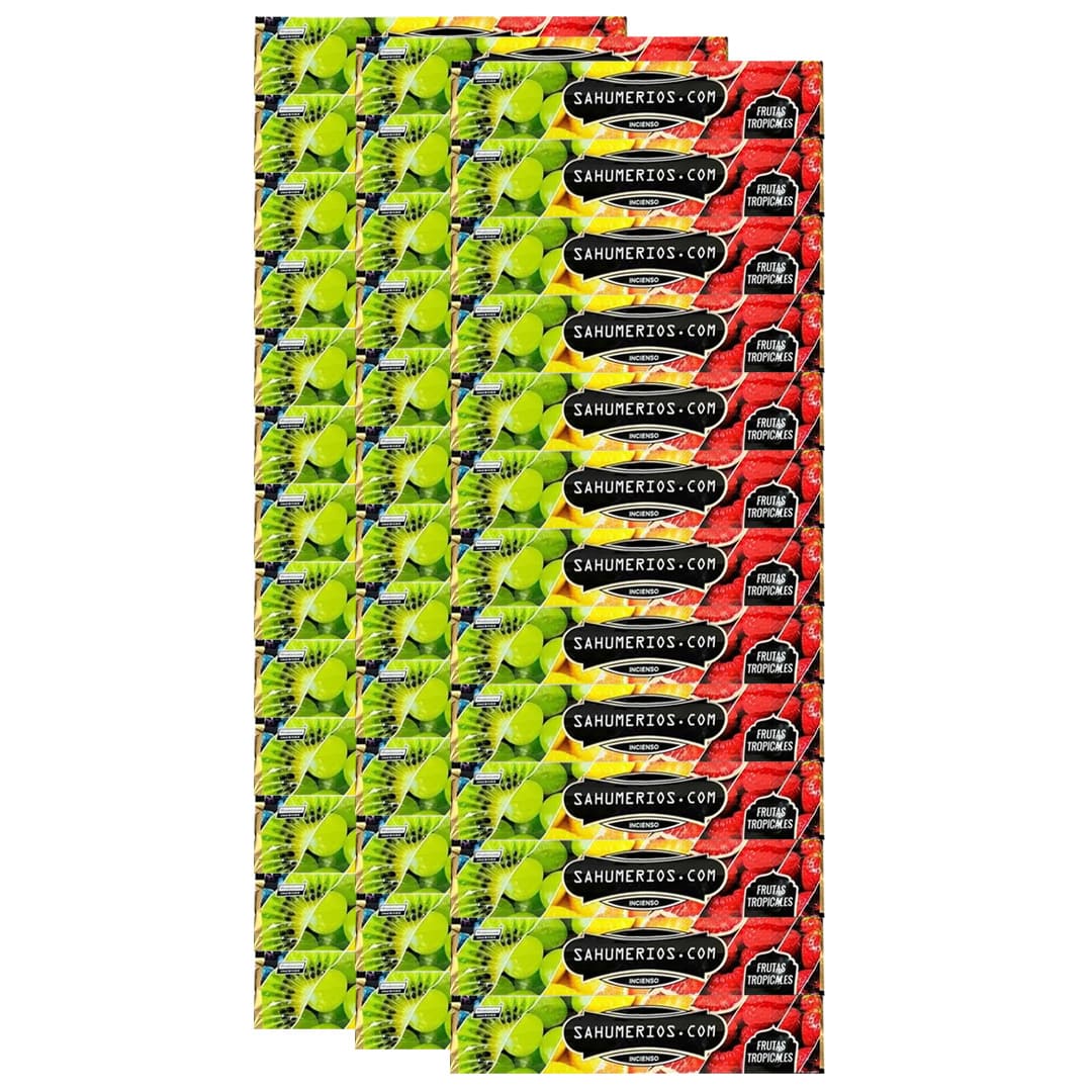  SAHUMERIO DARSHAN POUCH X36 BLISTERS  FRUTAS TROPICALES