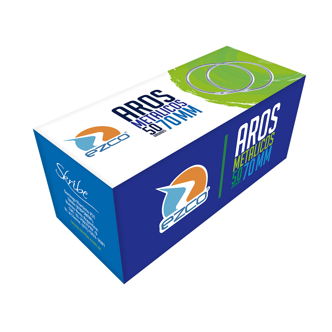  AROS PARA CARPETA EZCO 70MM X50