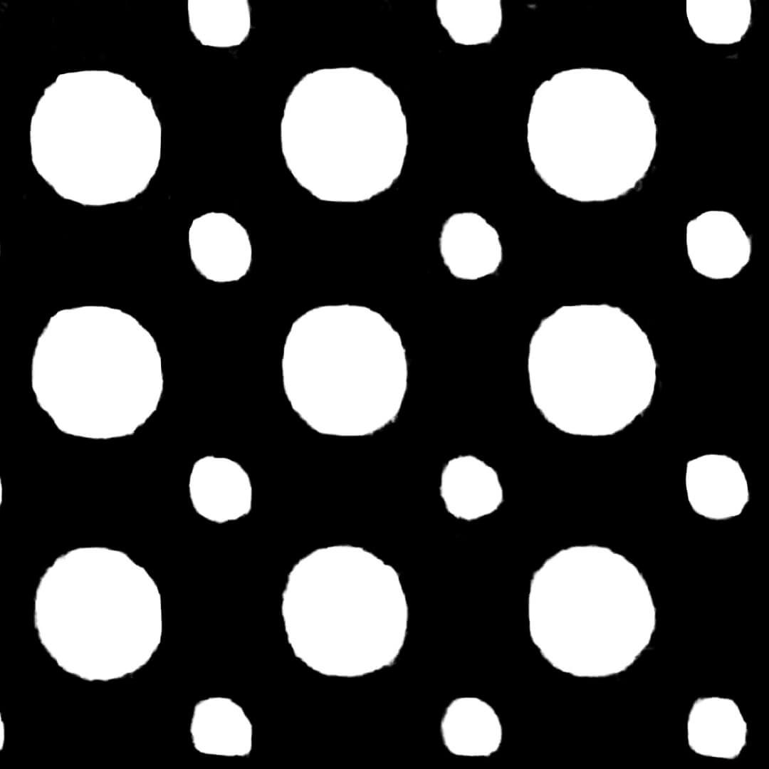  GOMA EVA CALADA ASB LUNARES GRANDE 40X60  X10 NEGRO