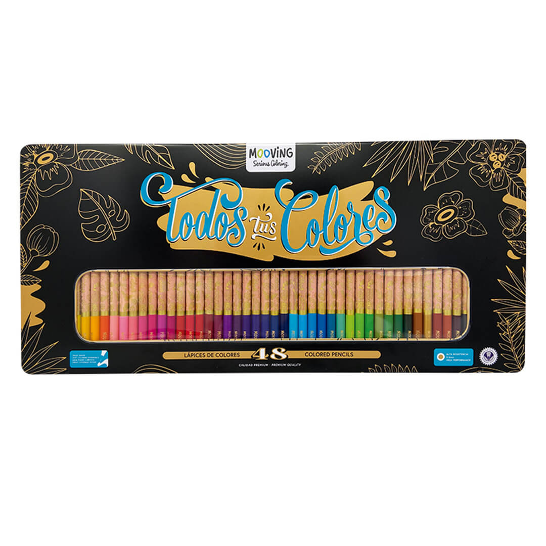  LAPIZ COLOR MOOVING LATA X48