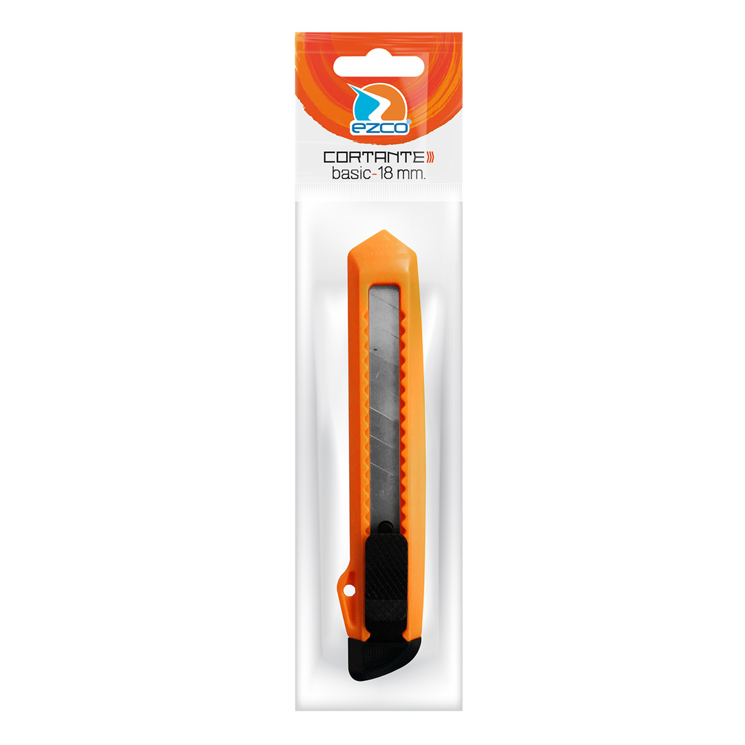  CUTTER EZCO PLASTICO 18MM