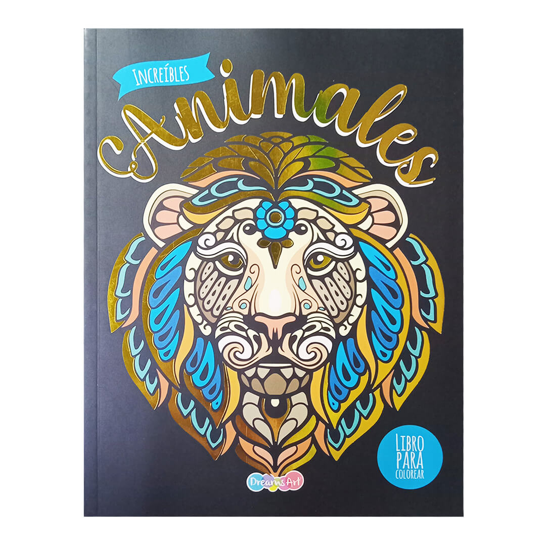  LIBRO PLOW MANDALAS INCREIBLES ANIMALES LEON