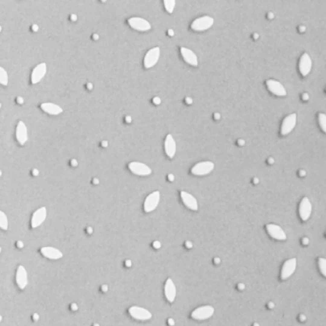  GOMA EVA CALADA ASB FLOR 2 40X60 X10  BLANCO
