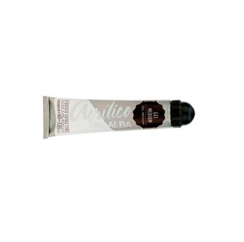  GEL MEDIUM ACRILICO ALBA 60ML X3
