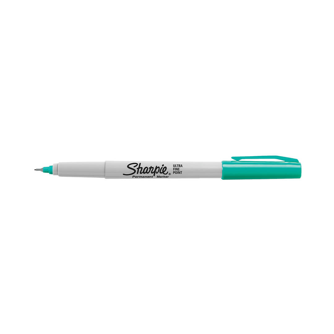  MARCADOR PERMANENTE SHARPIE ULTRA FINO;
AQUA X12