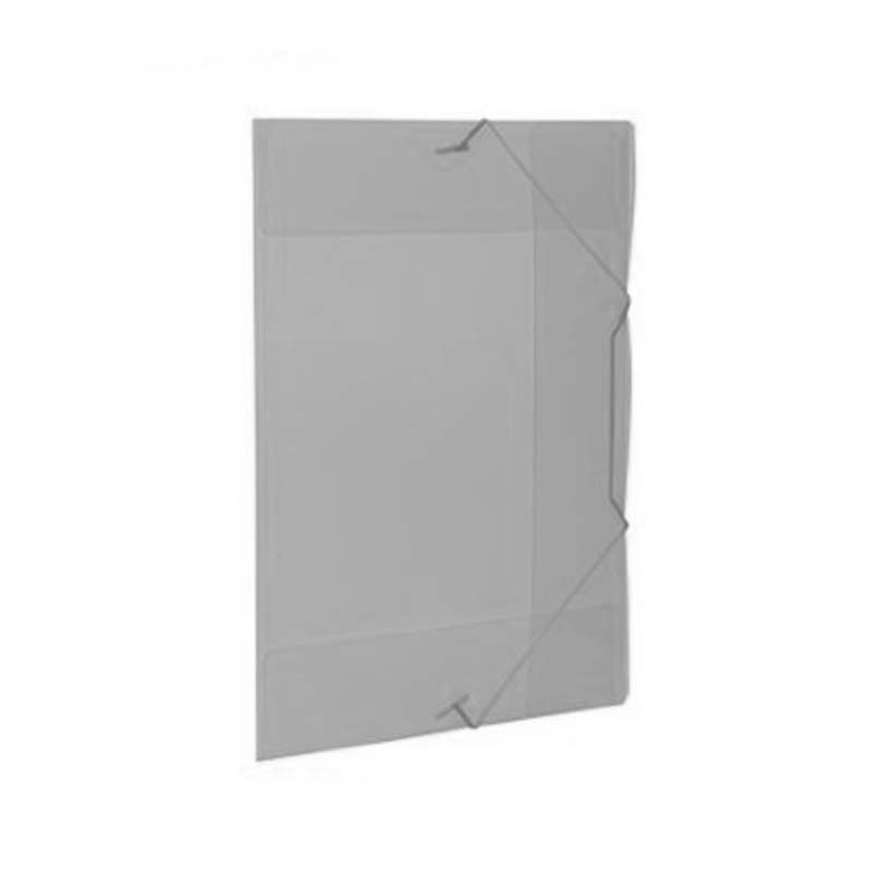  CARPETA 3 SOLAPAS N6 THE PEL PP  TRANSPARENTE CON ELASTICO