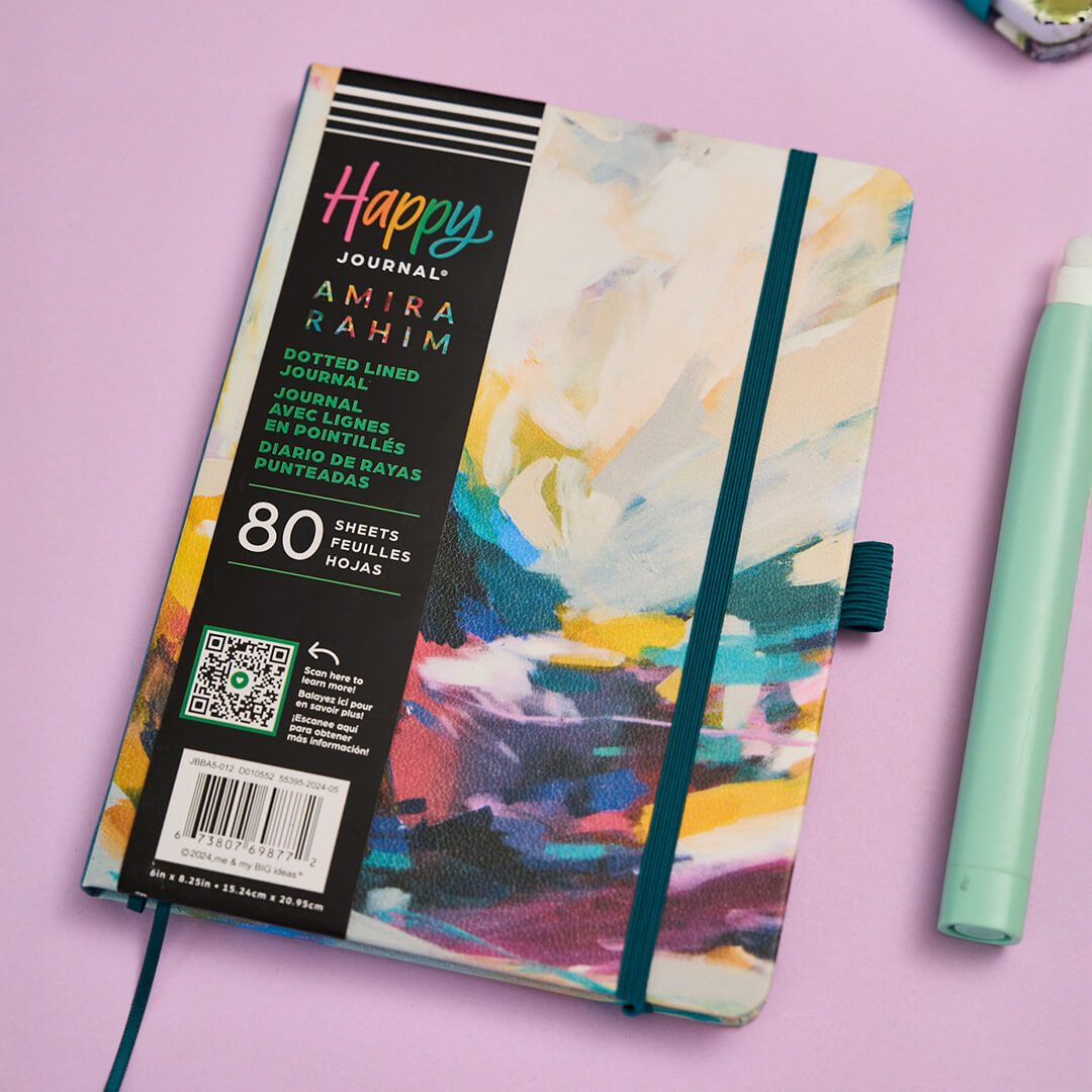  DIARIO THE HAPPY PLANNER JORUNAL  ENCUADERNADO BRIGHT Y BRUSHY