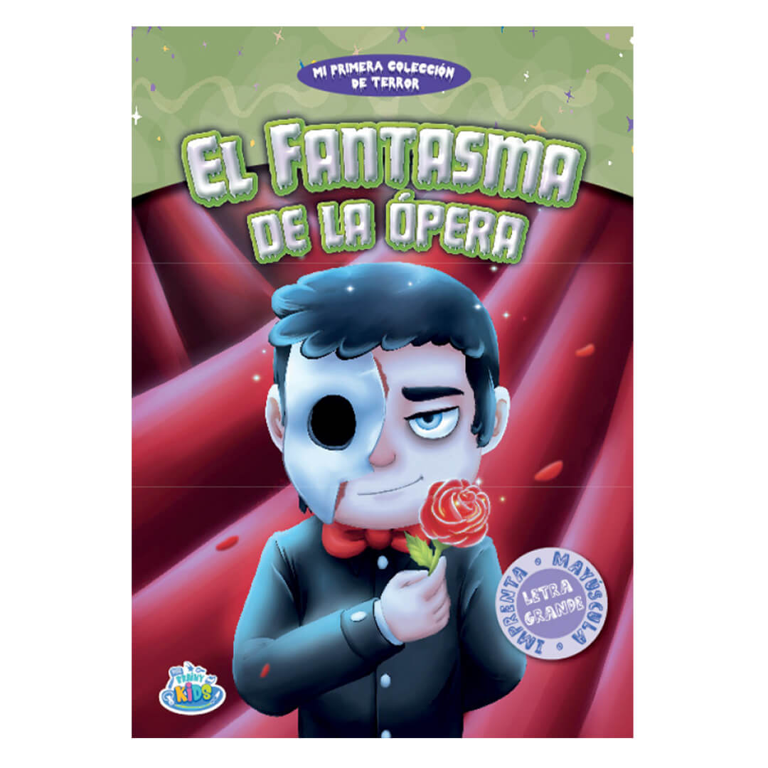  LIBRO PLOW CUENTOS DE TERROR EL FANTASMA  DE LA OPERA