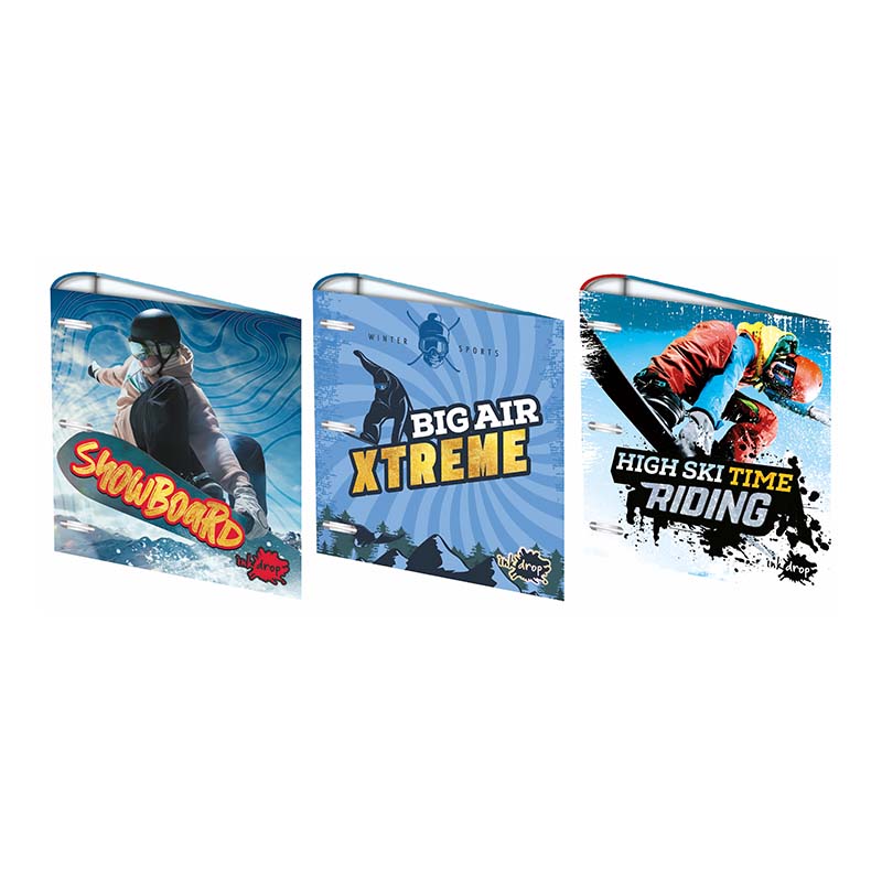  CARPETA ESCOLAR INKDROP 3X40 SNOWBOARD