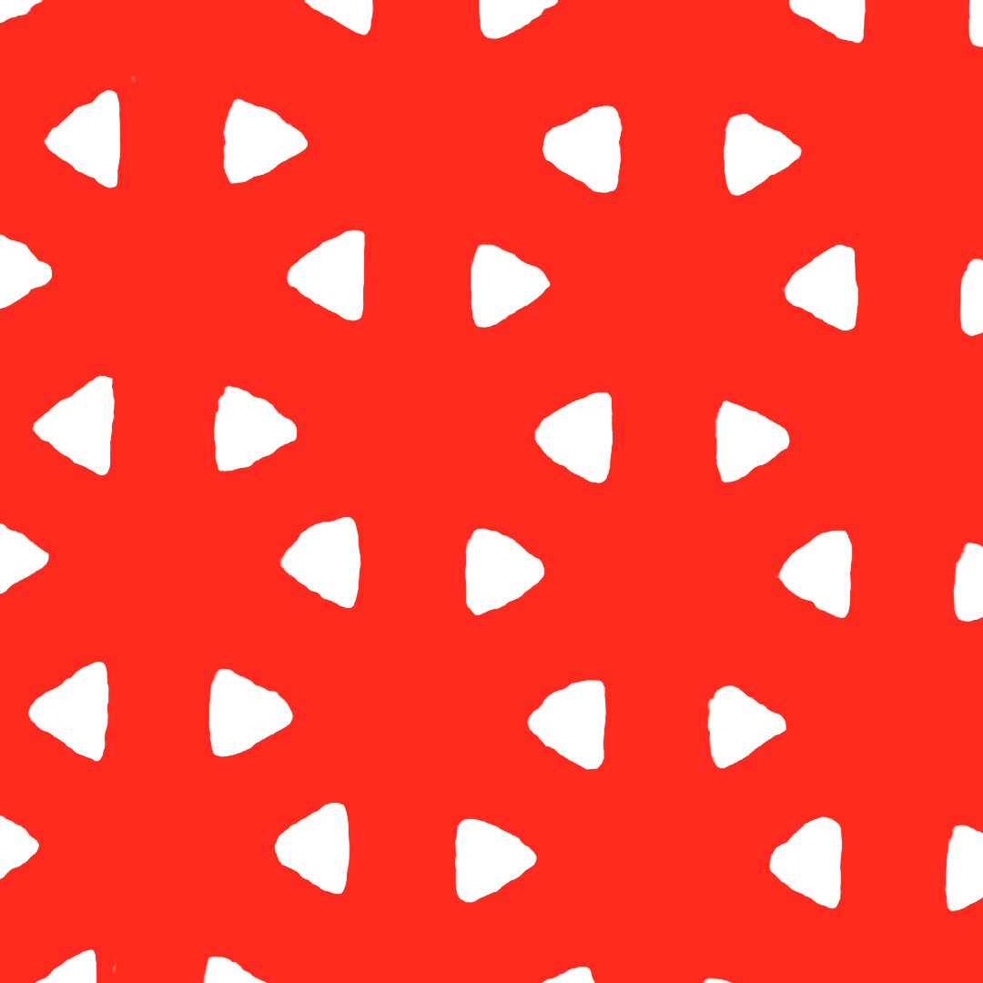 GOMA EVA CALADA ASB TRIANGULOS 40X60 X10  ROJO