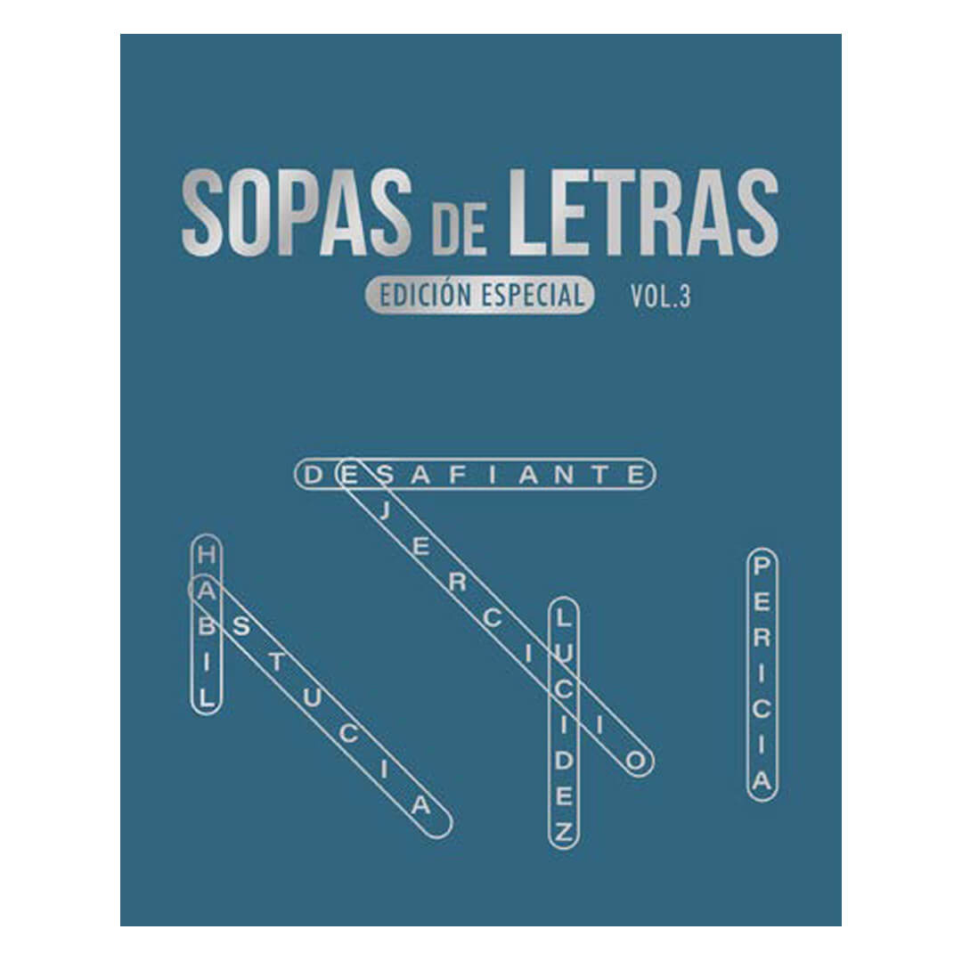  LIBRO PLOW SOPA DE LETRAS EDICION  ESPECIAL VOLUMEN 3