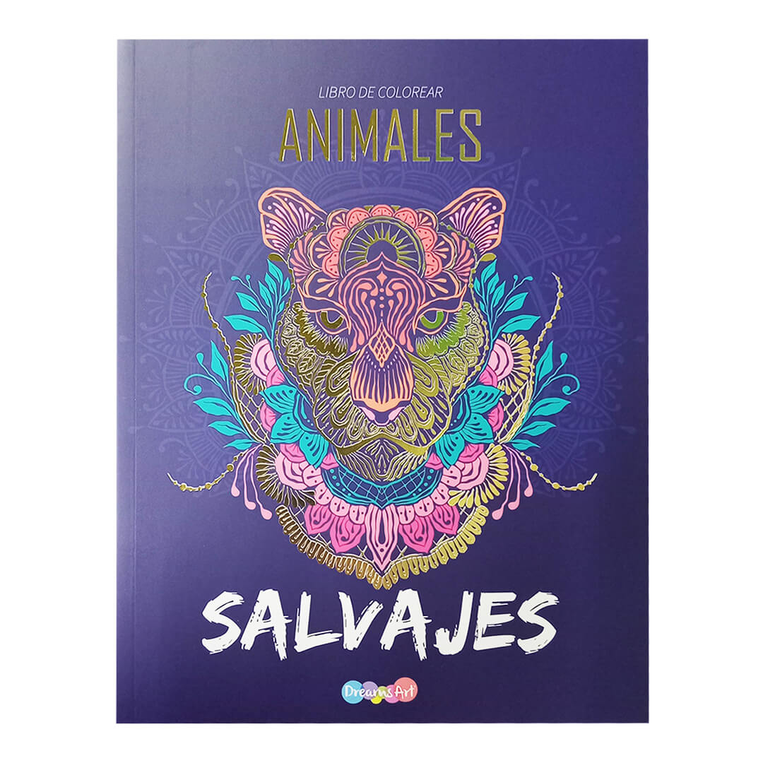  LIBRO PLOW COLOREAR ANIMALES SALVAJES