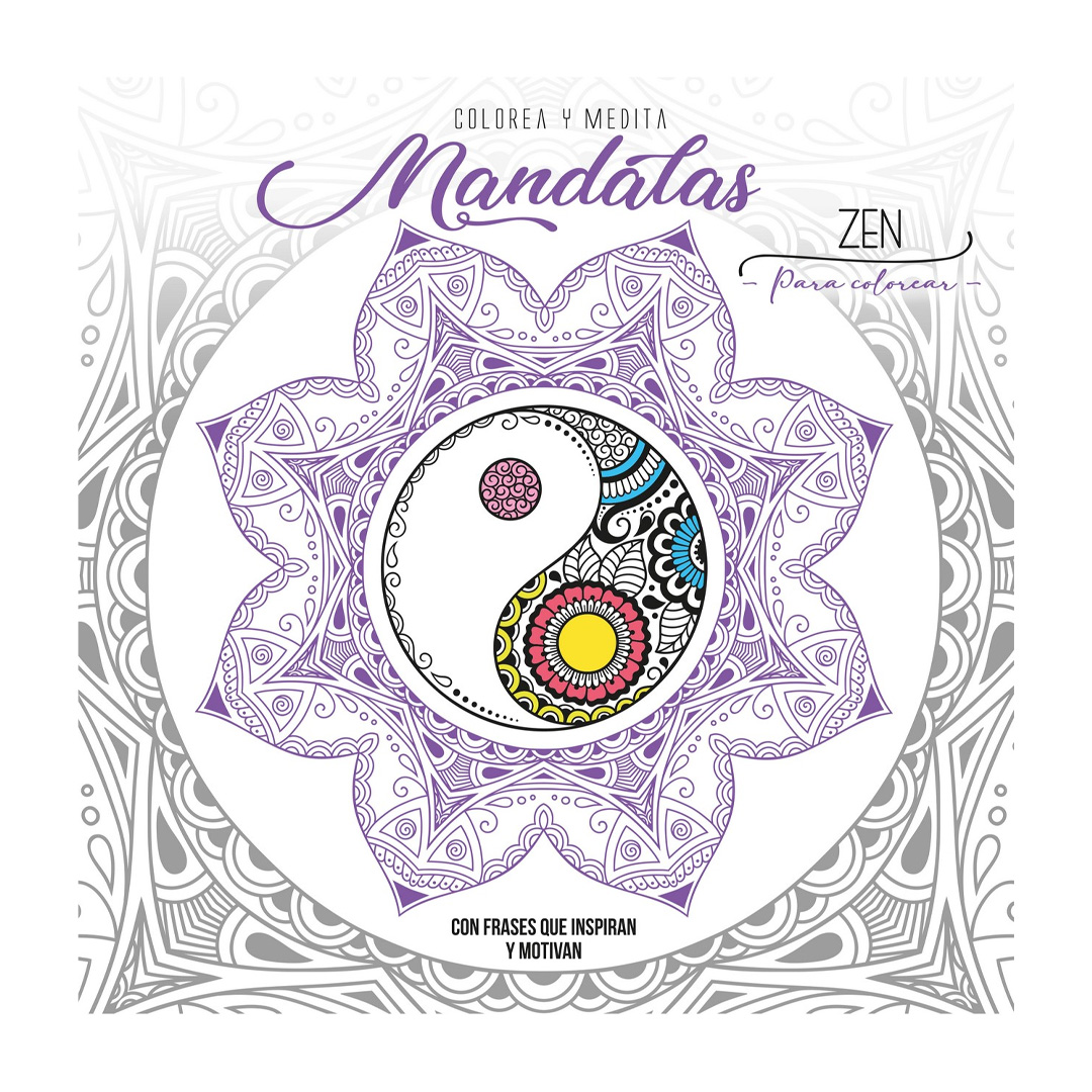  LIBRO PLOW MANDALAS COLOREA Y MEDITA  MANDALAS ZEN