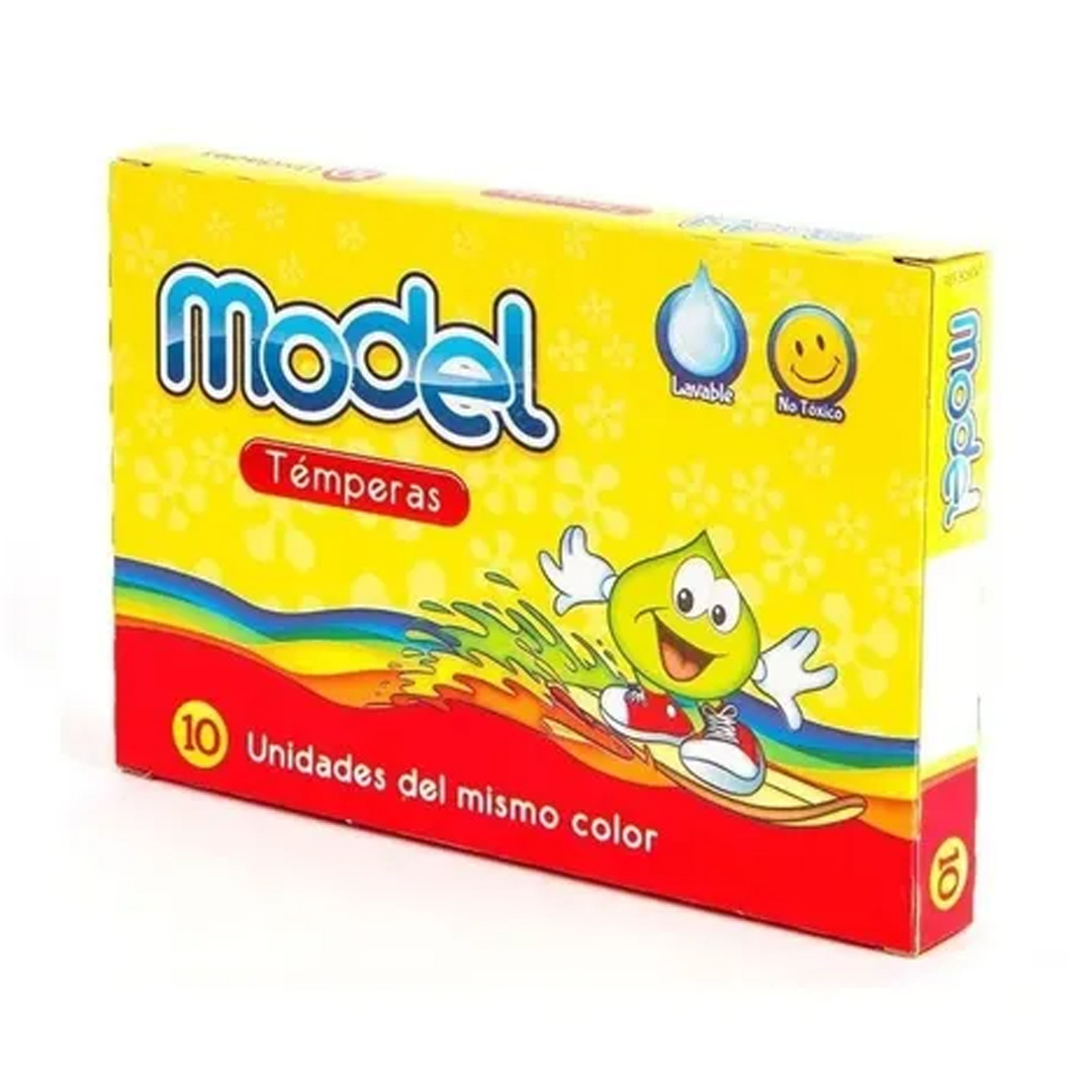  TEMPERA MODEL 8ML X10 VERDE CLARO