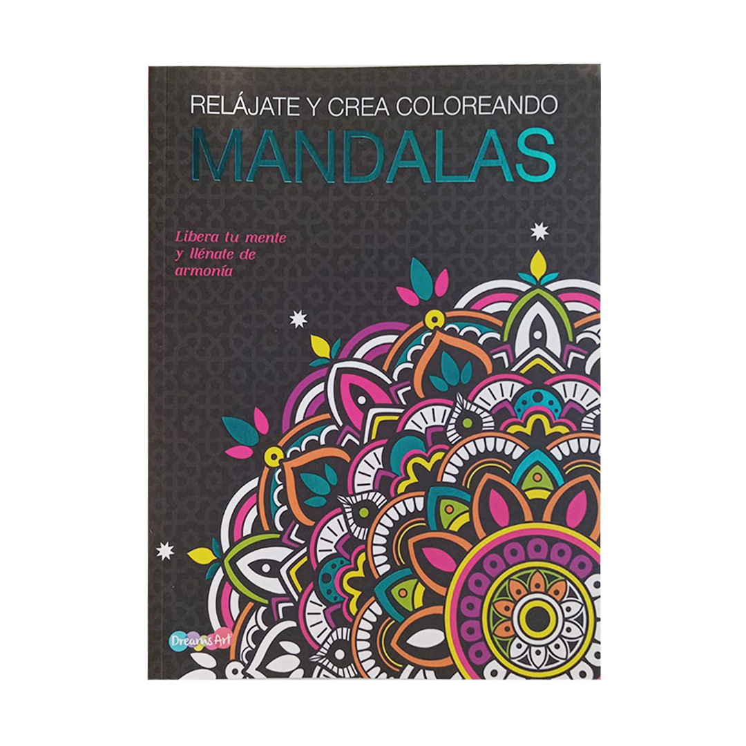  LIBRO PLOW MANDALAS RELAJATE Y CREA  COLOREANDO