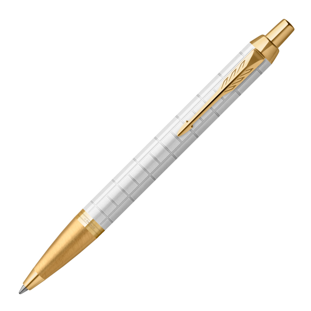  BOLIGRAFO PARKER IM PREMIUM PERLA CLIP;
DORADO