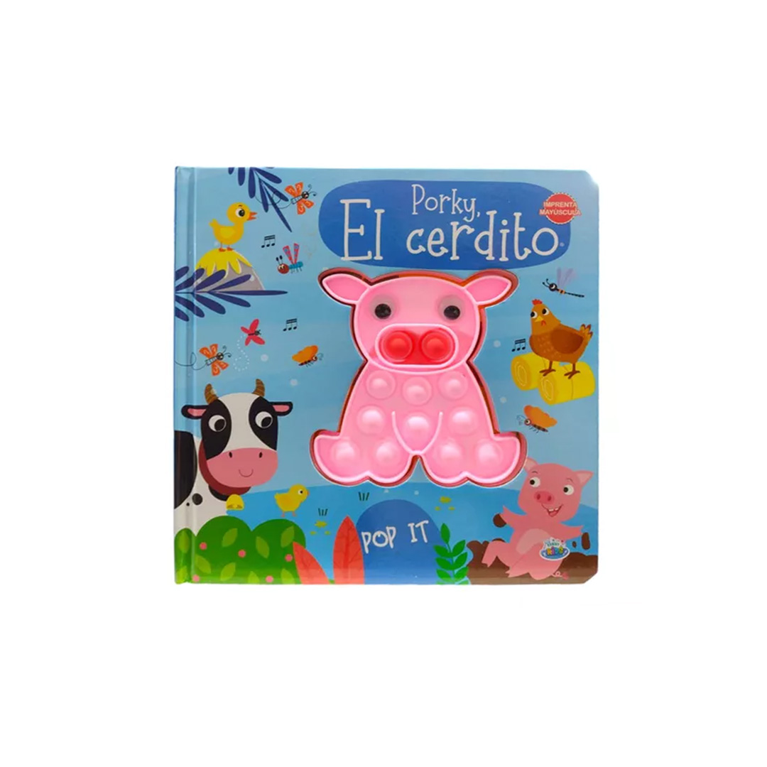  LIBRO PLOW POP IT PORKY EL CERDITO