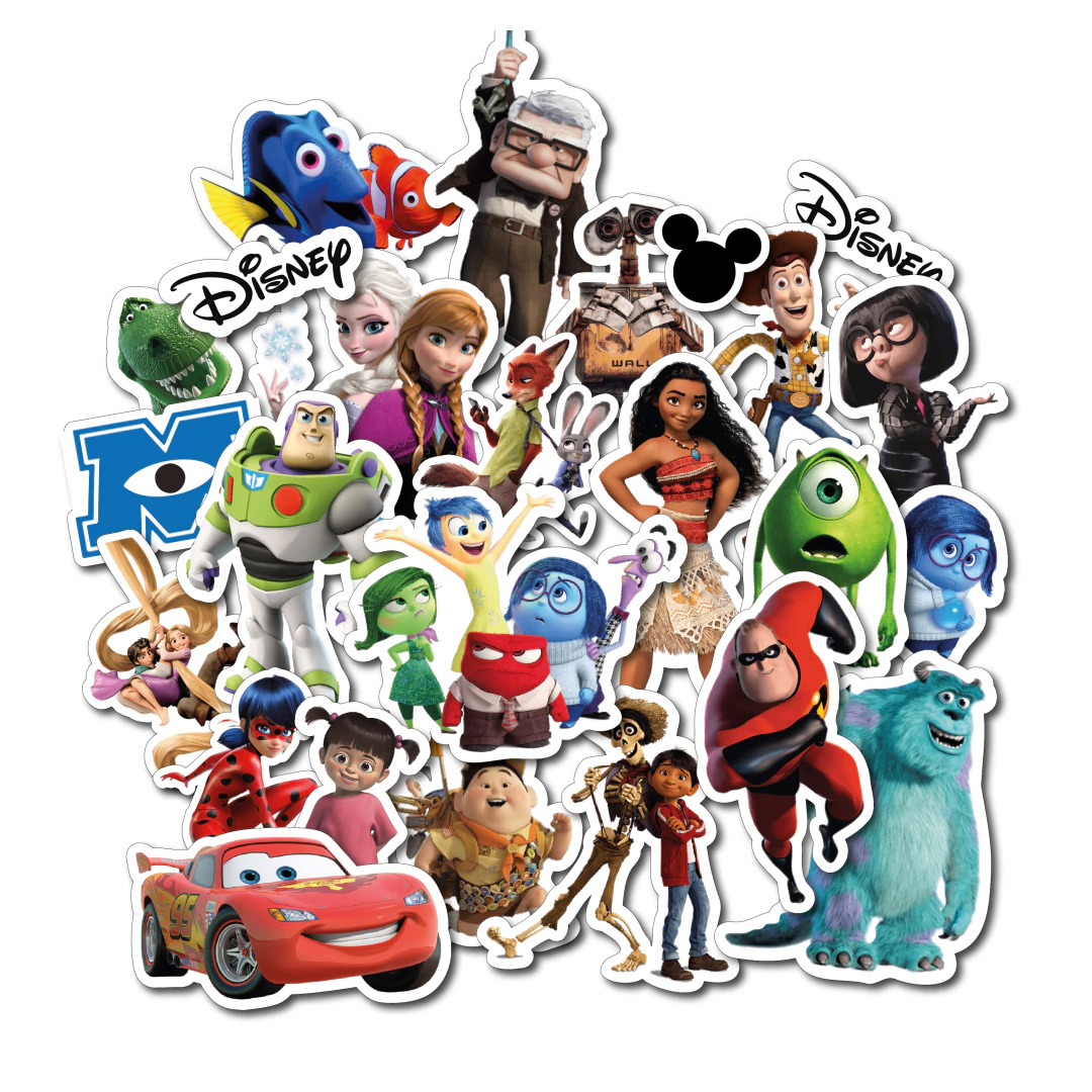  PLANCHA STICKERS DISNEY X5