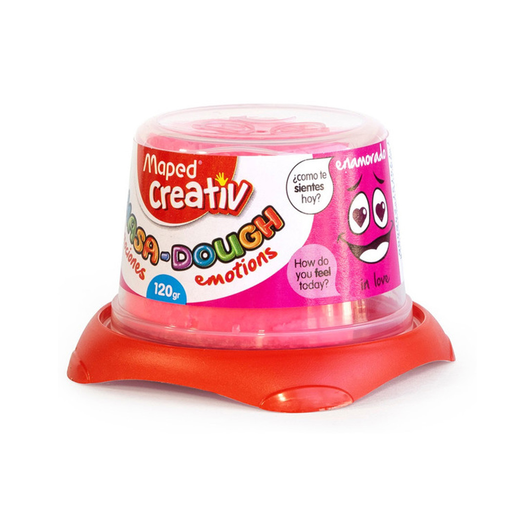  MASA MODELAR MAPED CREATIVA EMOCION 120G  ROSA