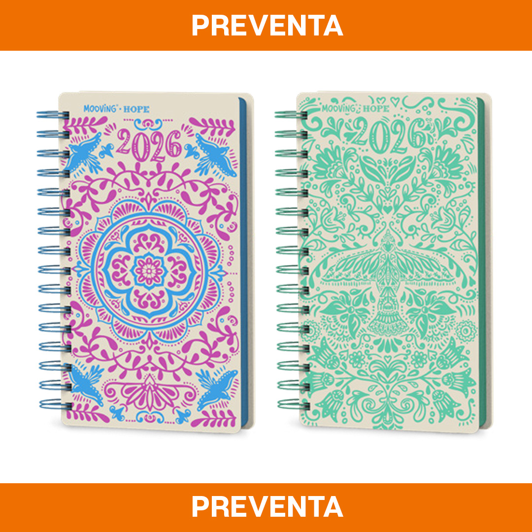  AGENDA MOOVING POCKET ESPIRAL HOPE