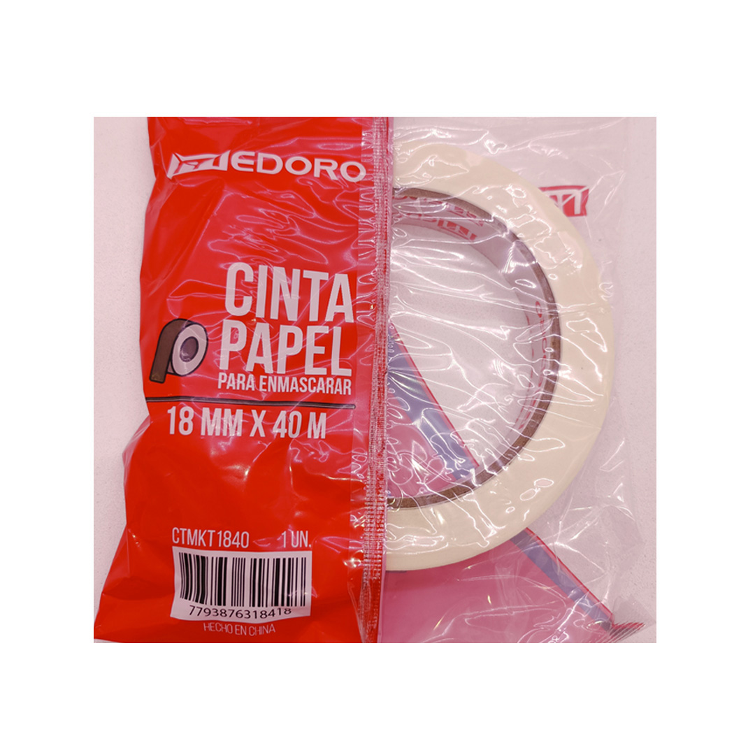  CINTA PAPEL MEDORO 18X40 METROS