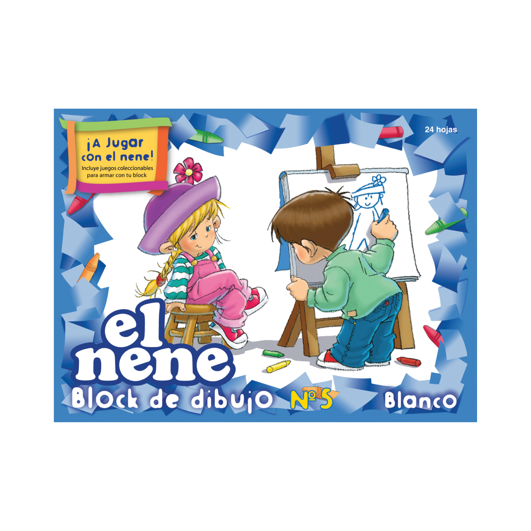  BLOCK N5 EL NENE X 24 HOJAS BLANCO