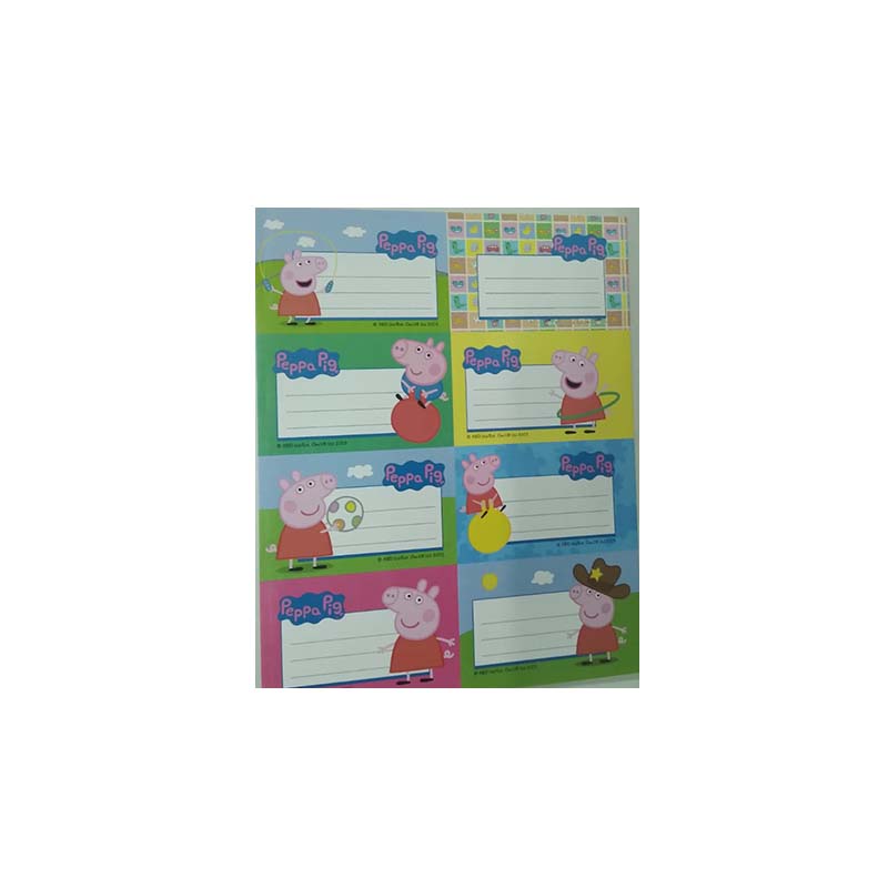  ETIQUETA PPR PEPA PIG X16