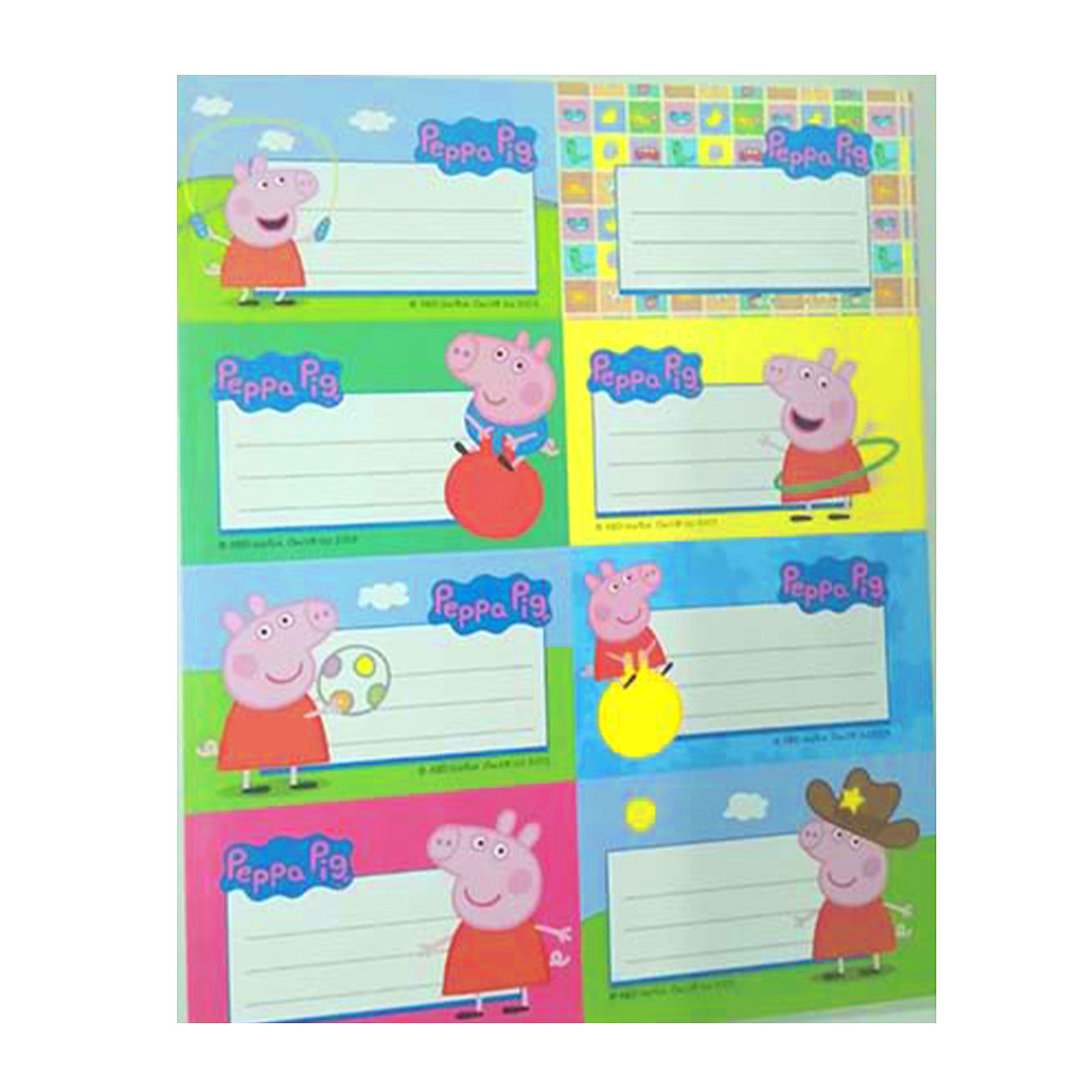  ETIQUETA PPR PEPA PIG X16