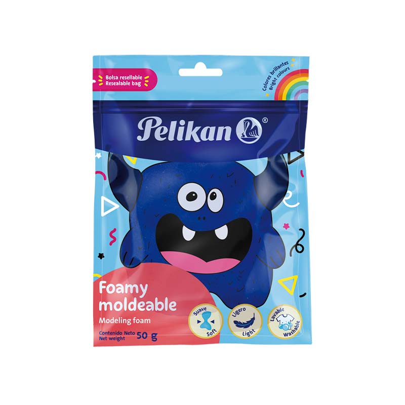  MASA MODELAR PELIKAN FOAMY 50GR AZUL