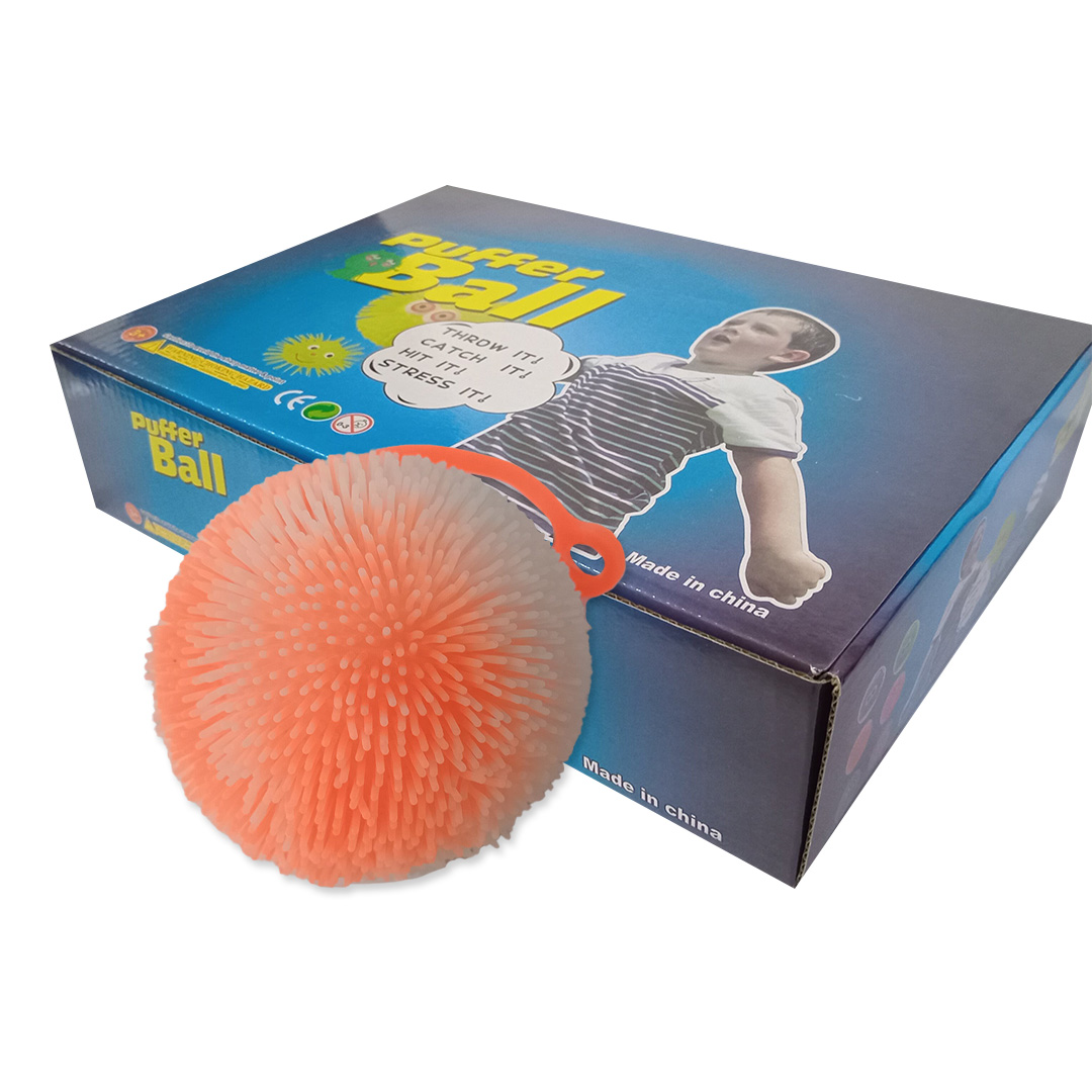  PELOTITA LUMINICA COLORPEN PUFFER BALL;
DISPLAY X12