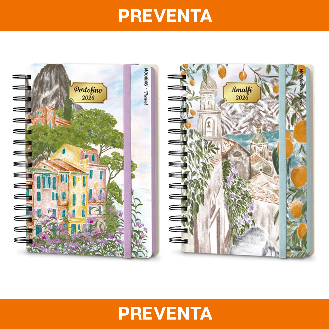  AGENDA MOOVING 15X21 DÍA POR PAGINA  TRAVEL